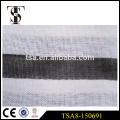 high end black and withe stripes simple style men 100 polyester scarf